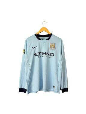 Authentic Nike Manchester City 2013/14 Home Jersey Yaya Toure #42